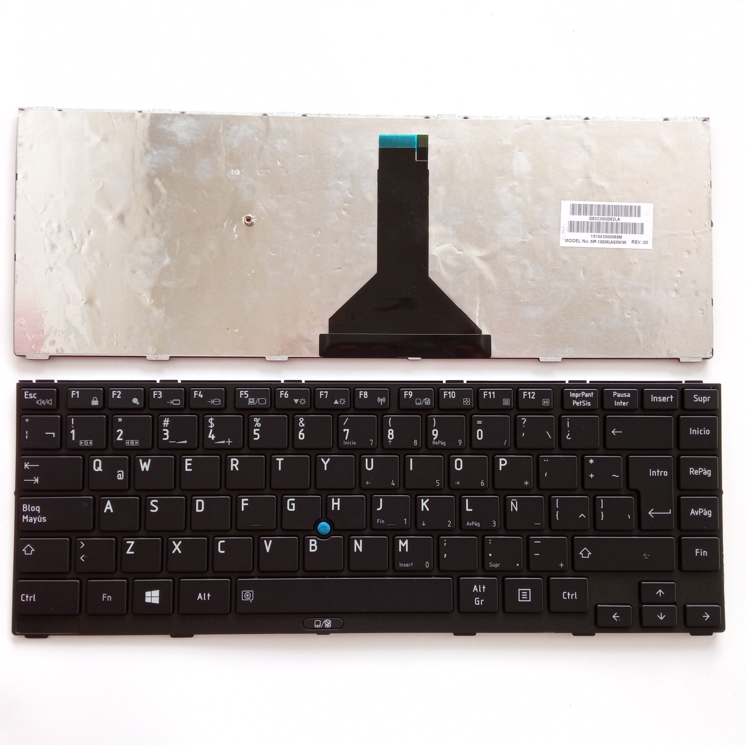 Picture of New Replacement Laptop Keyboard For TOSHIBA R840/R845/R800/R940/R945 BLACK FRAME BLACK LA Layout